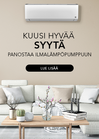 Miksi ilmalämpöpumppu
