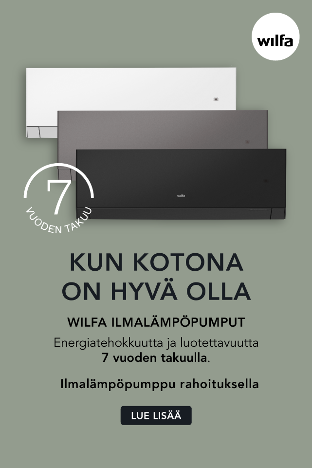 Ilmalämpöpumput CTA lue lisää rahoituksesta